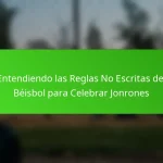 Entendiendo las Reglas No Escritas del Béisbol para Celebrar Jonrones